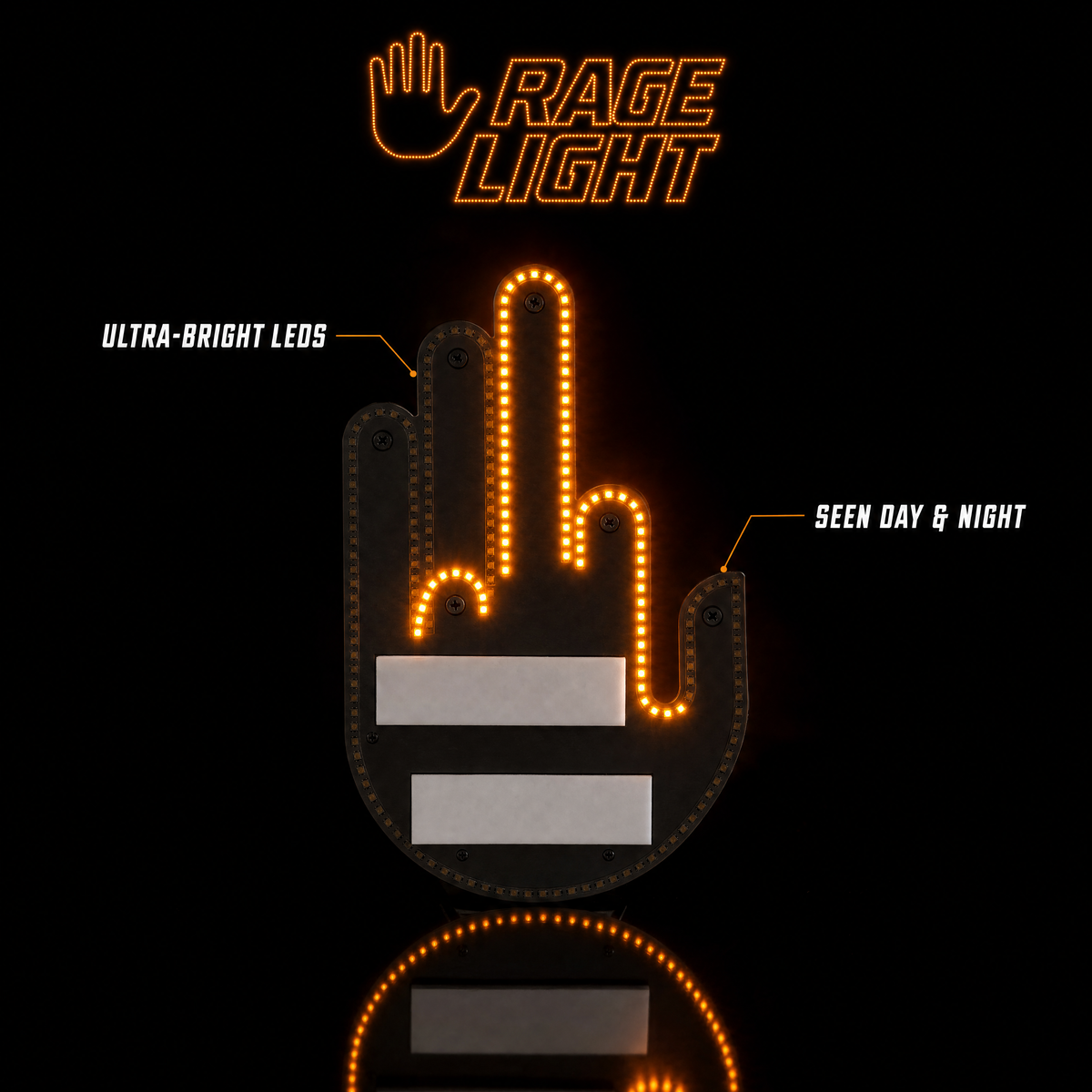 RageLight - Led Car Sign