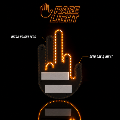 RageLight - Led Car Sign